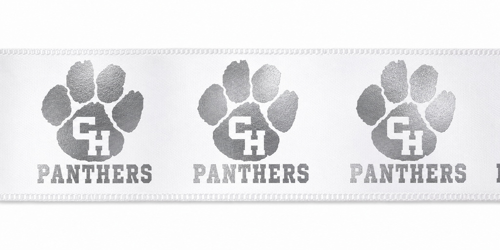 Panthers Team Printed Ribbon