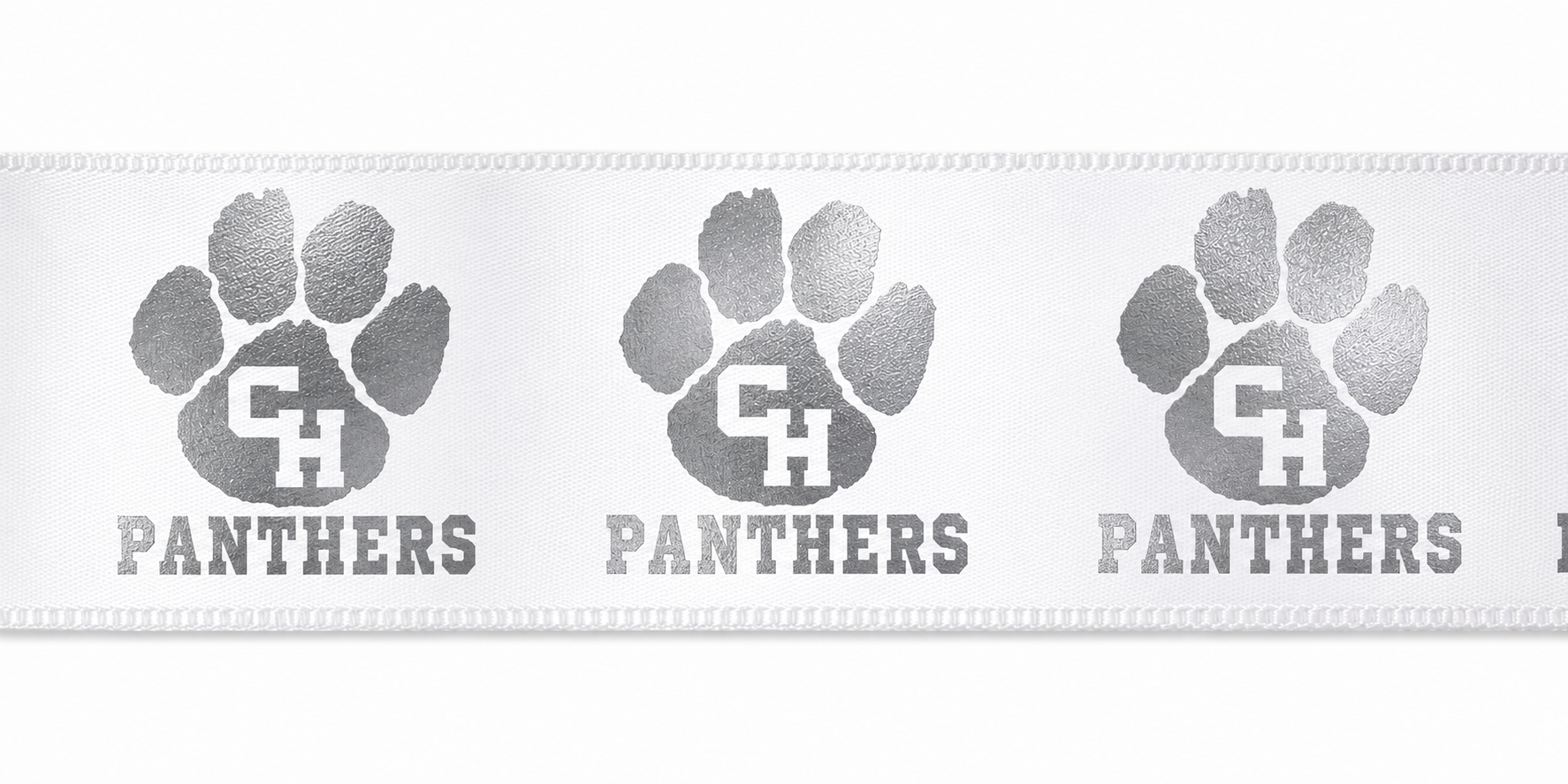 Panthers Team Printed Ribbon
