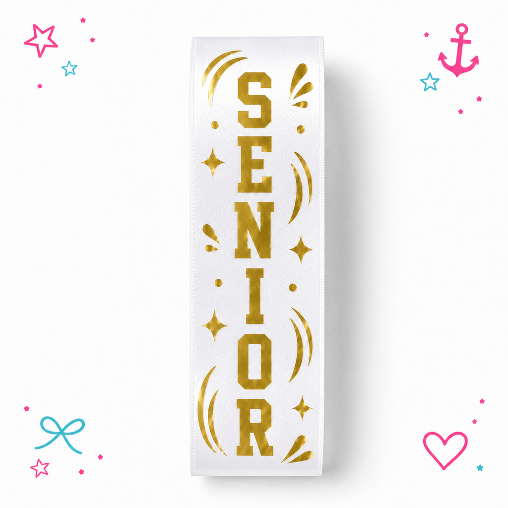 Senior Printed Ribbon