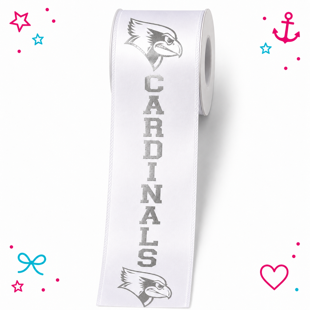 Cardinals Team Printed Ribbon