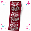 Tigers Team Printed Ribbon