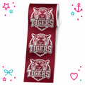 Tigers Team Printed Ribbon