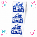 Gators Team Printed Ribbon