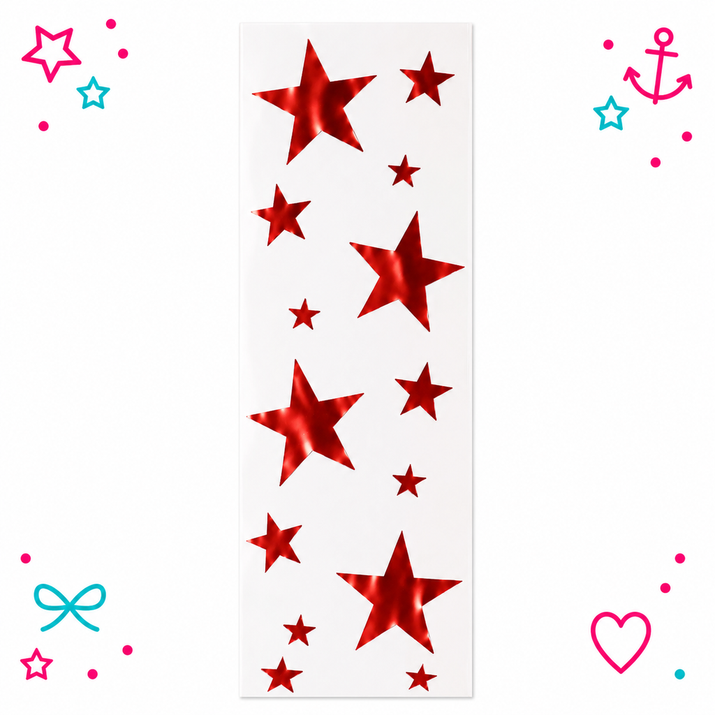 Stars Printed Ribbon