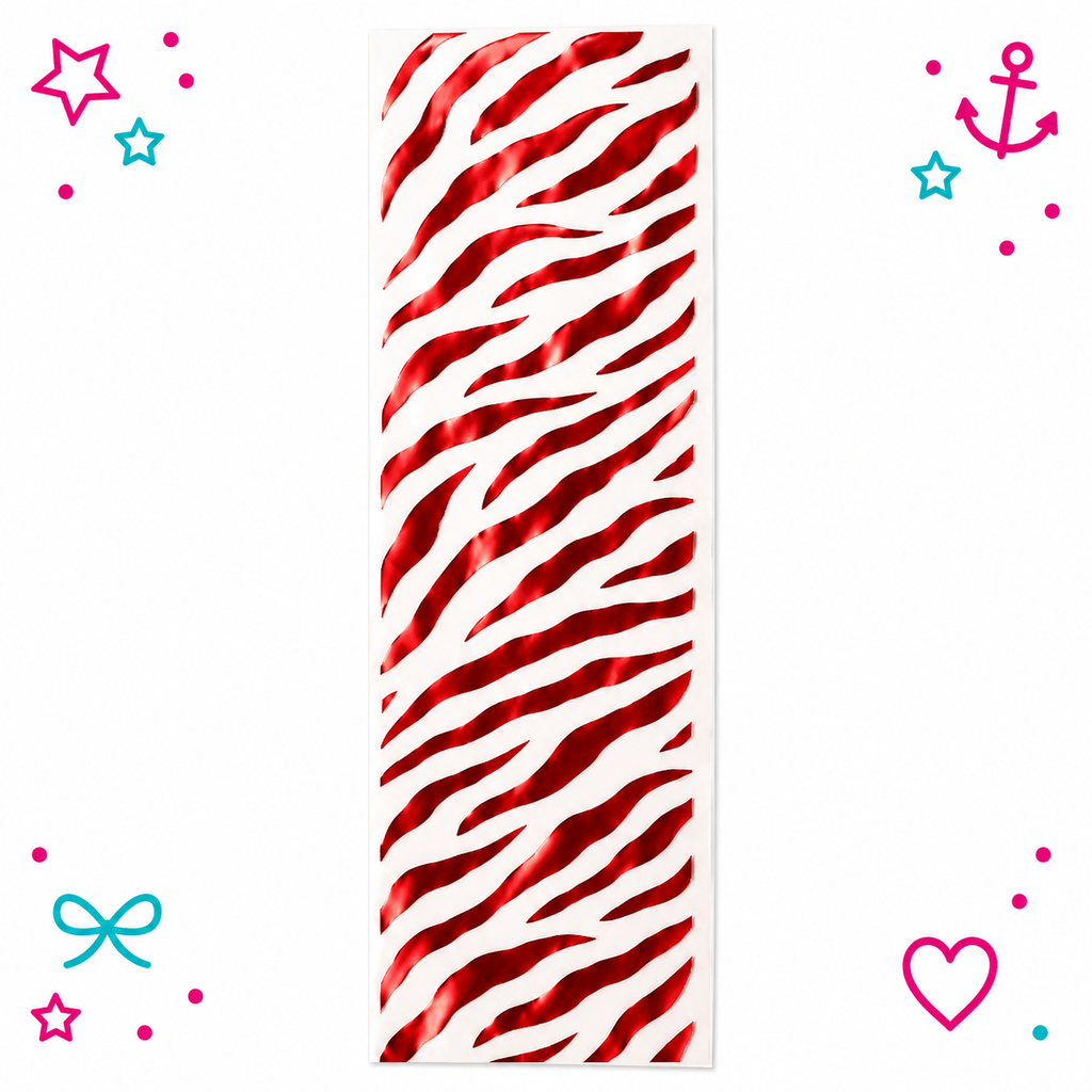 Zebra Printed Ribbon
