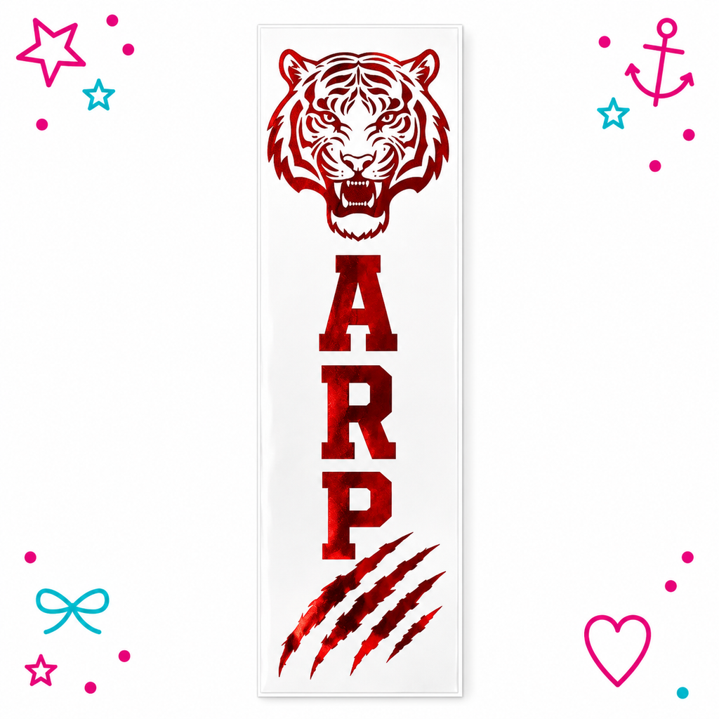 Arp Tigers Team Printed Ribbon