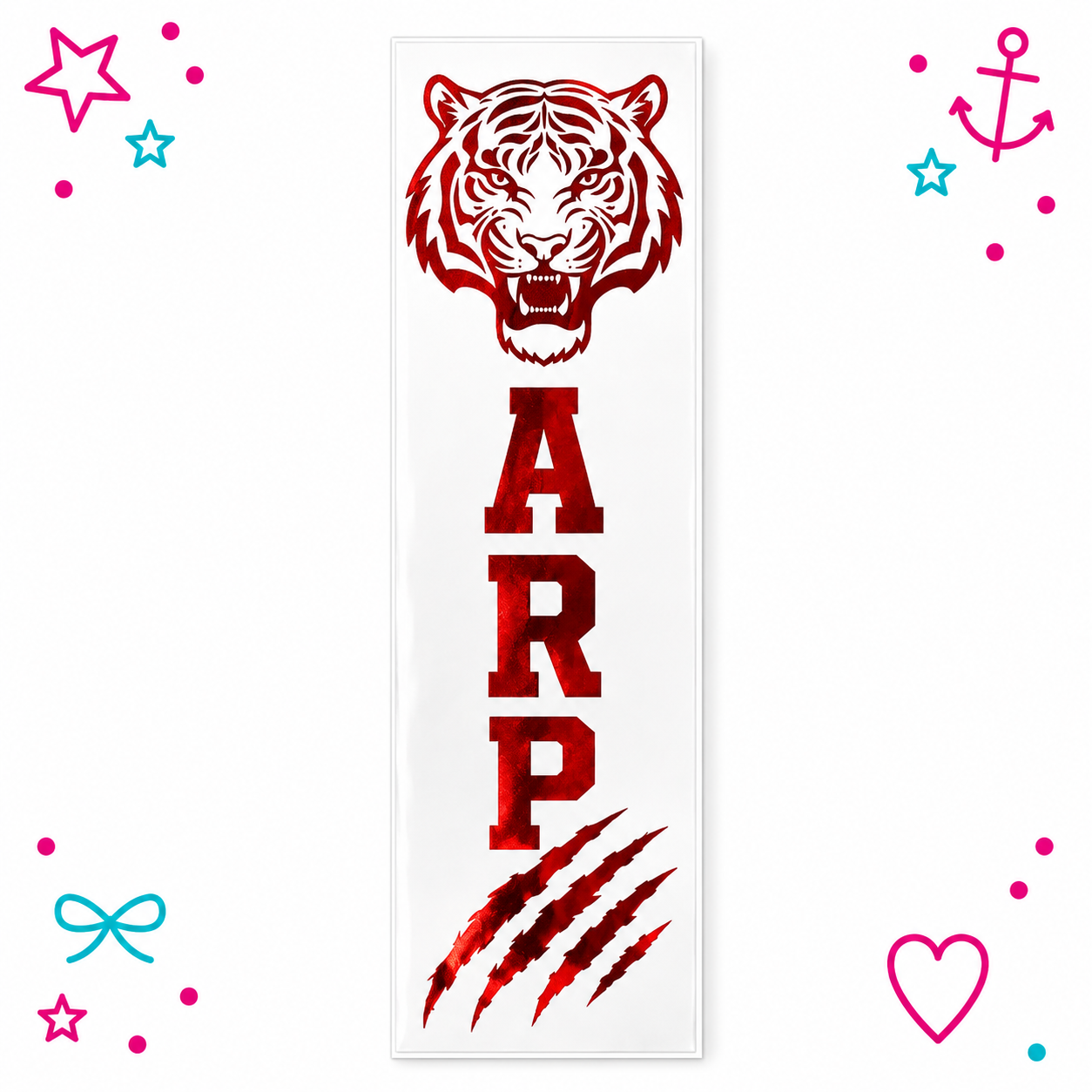 Arp Tigers Team Printed Ribbon