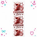 Cougar Stars Team Printed Ribbon