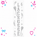 Lacrosse Printed Ribbon
