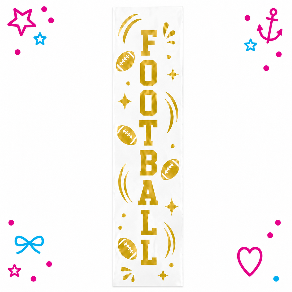 Football Printed Ribbon