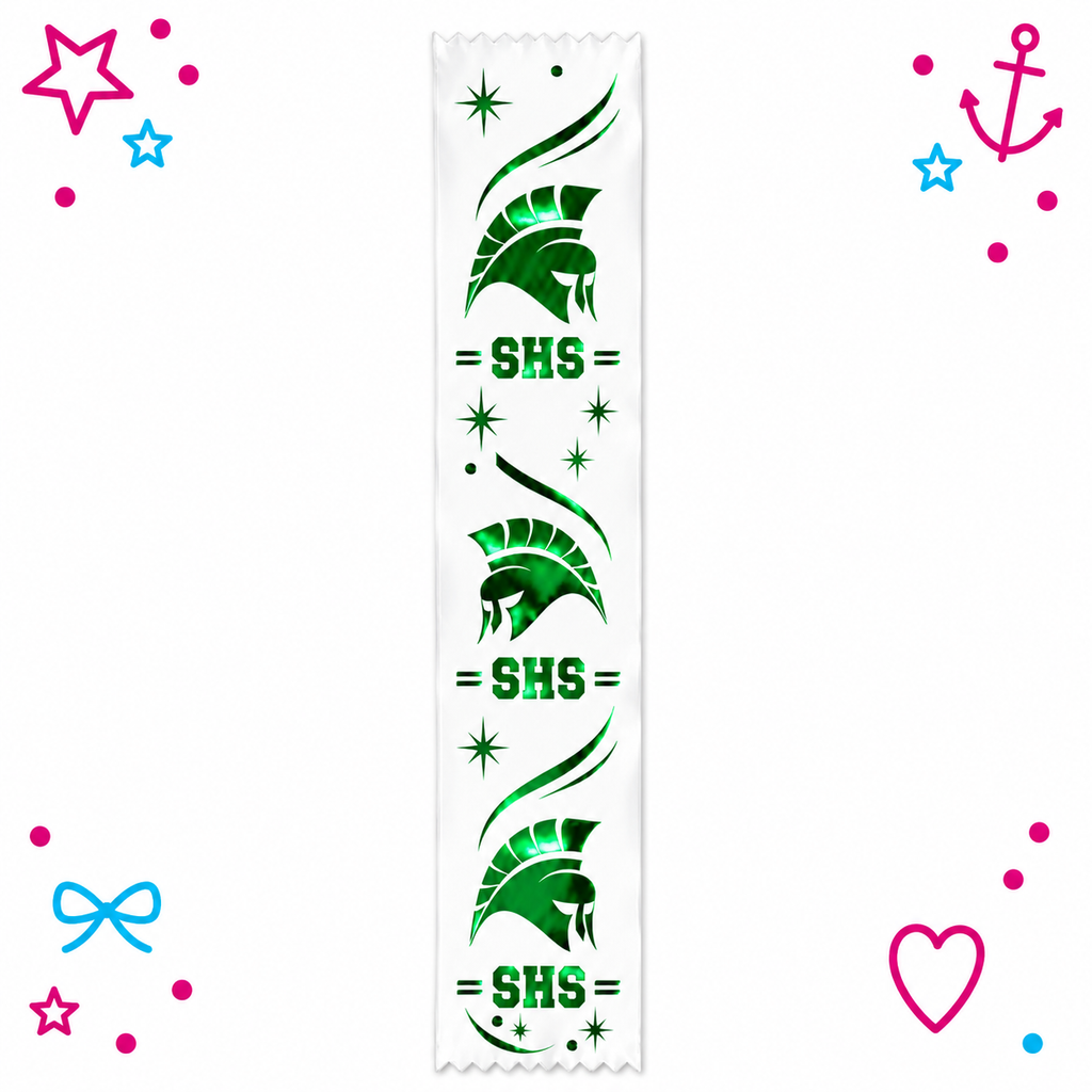 SHS Spartans Printed Ribbon