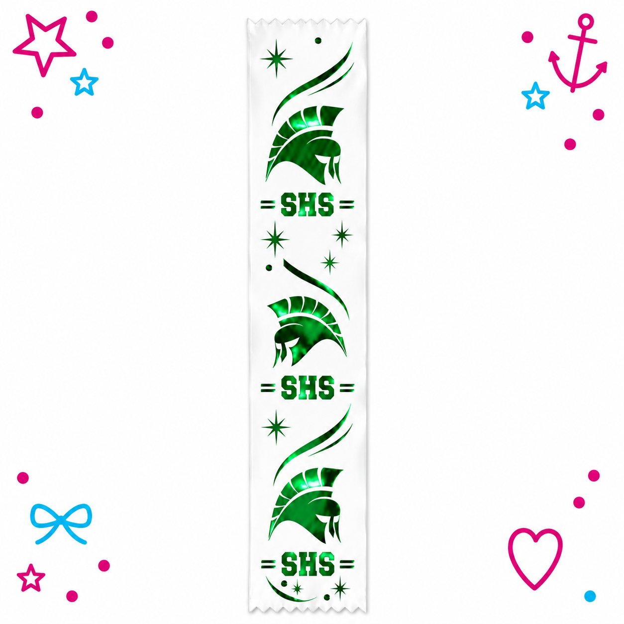 SHS Spartans Printed Ribbon