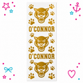 O'Connor Panthers Team Printed Ribbon