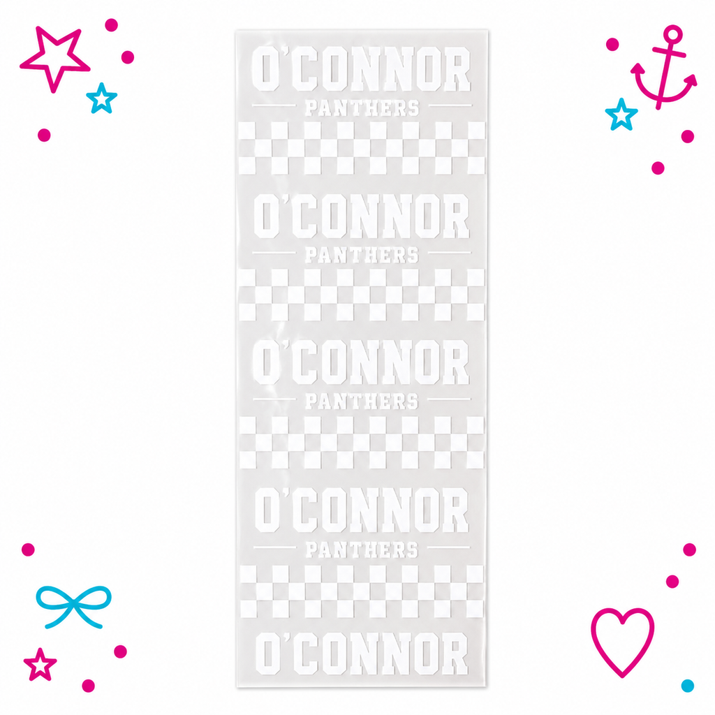 O'Connor Panthers Team Printed Ribbon