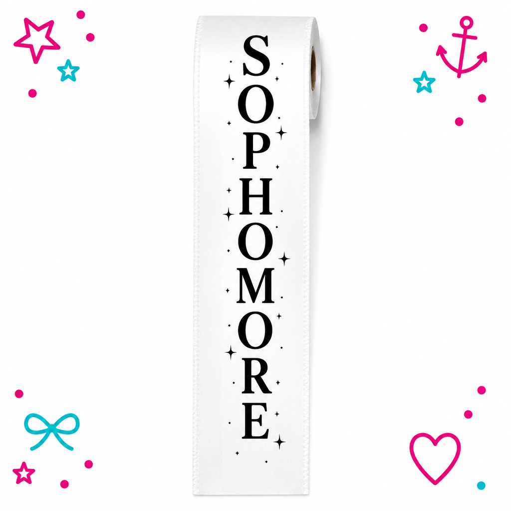 Sophomore Printed Ribbon